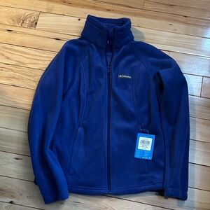 Columbia Women’s Royal Blue Full-Zip Fleece Jacket